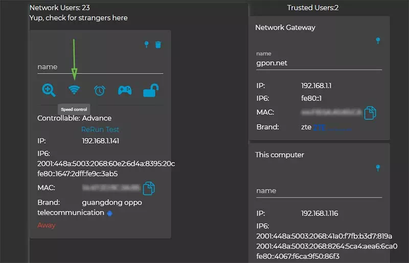 cara cutdown perangkat jaringan lewat netcut di pc